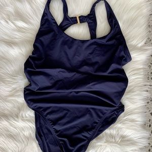 Andie Swim Catalina One Piece Swimsuit - Navy